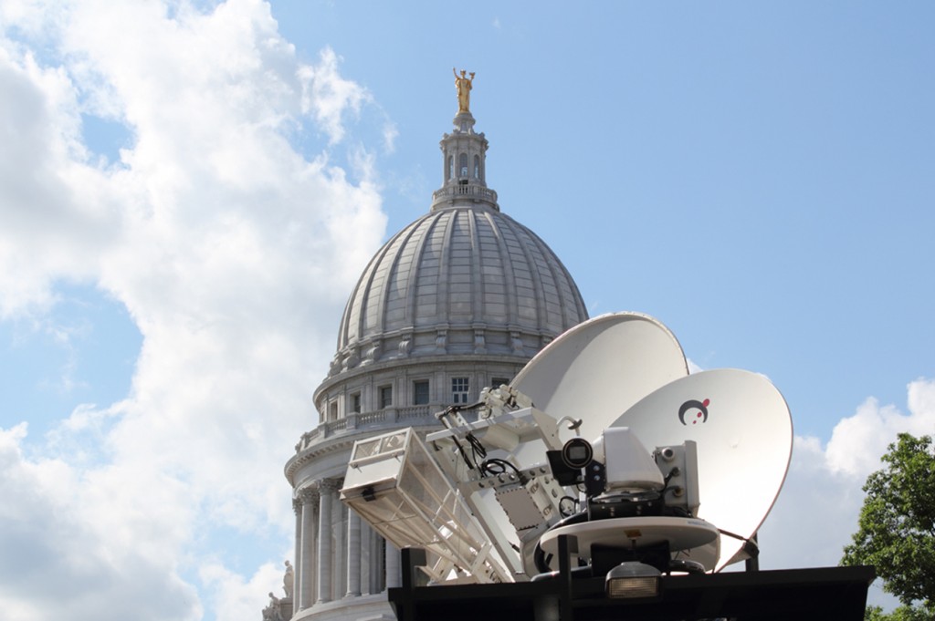 Media vehicles in Madison, WI